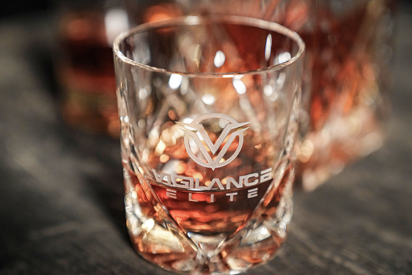 Regal Tumbler with bourbon