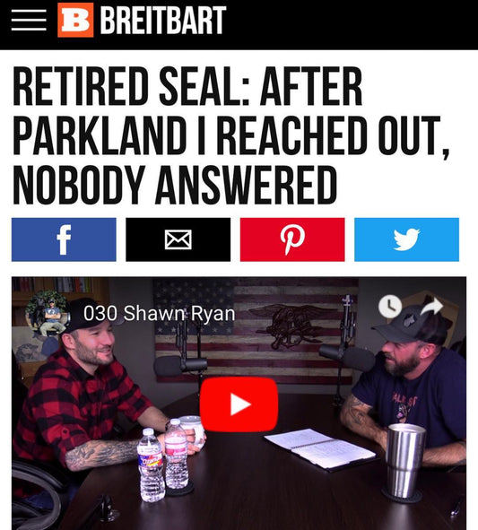 Breitbart Reports - Retired SEAL: ‘After Parkland, I Reached Out’ and ‘Nobody Wanted to Take Me Up’